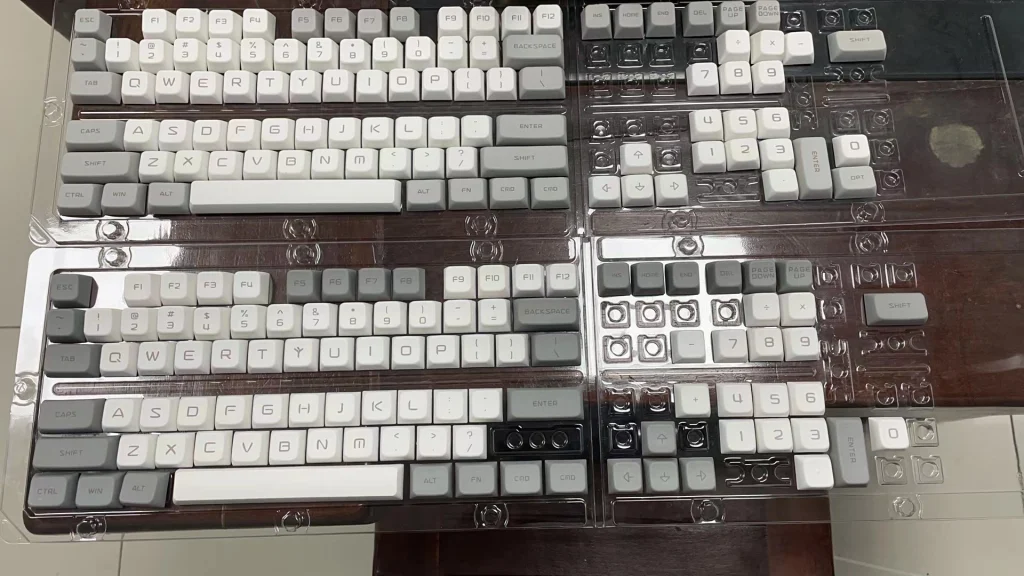 Готовое изделие: клавиша PBT с принтом – вид 3